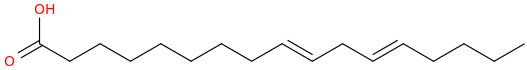 9,12 heptadecadienoic acid
